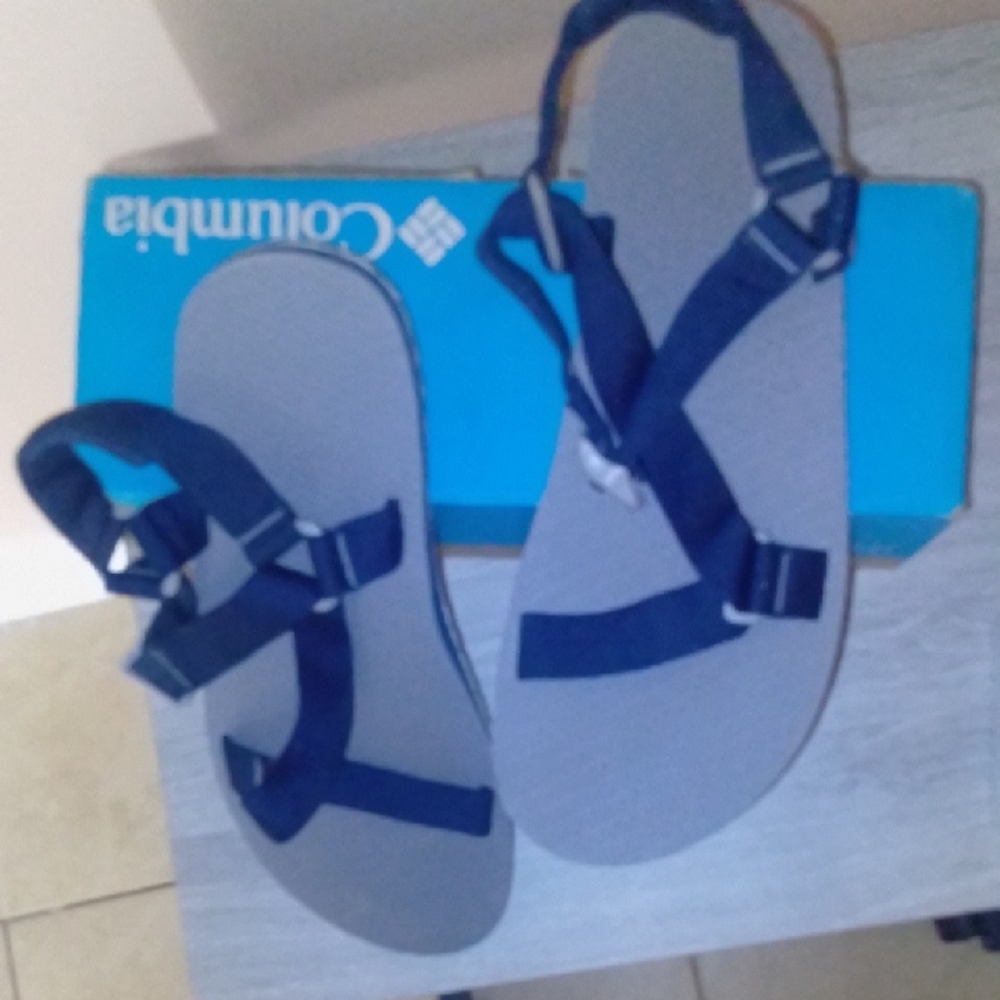 Columbia Navy and Gray Outdoor Sandals there great Quality Sandals.